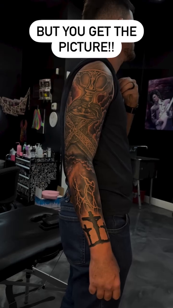 Tattoo by @tattoosbydee__ — realism, black_and_grey