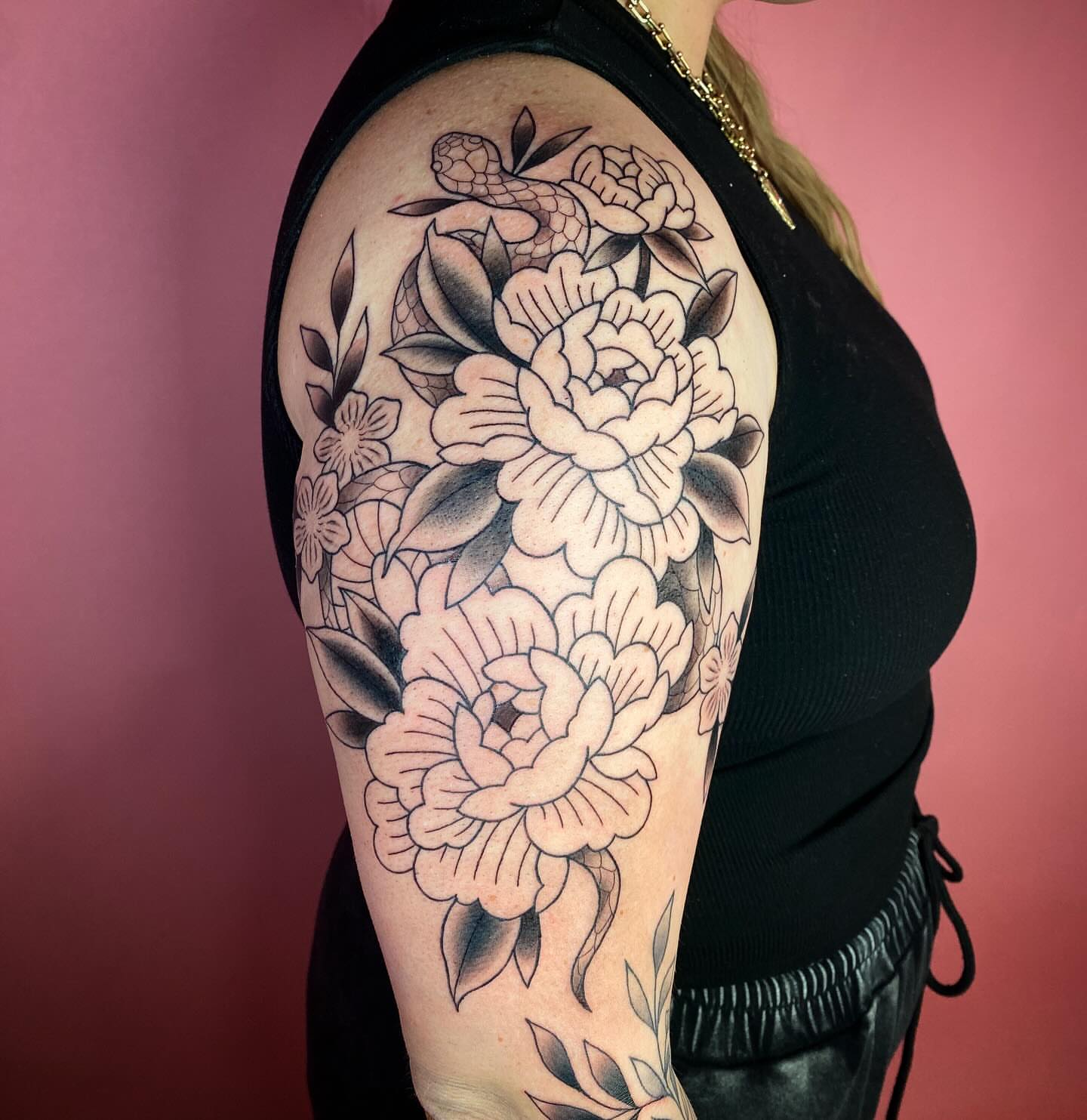 Tattoo by @babstattoos — american_traditional, black_and_grey