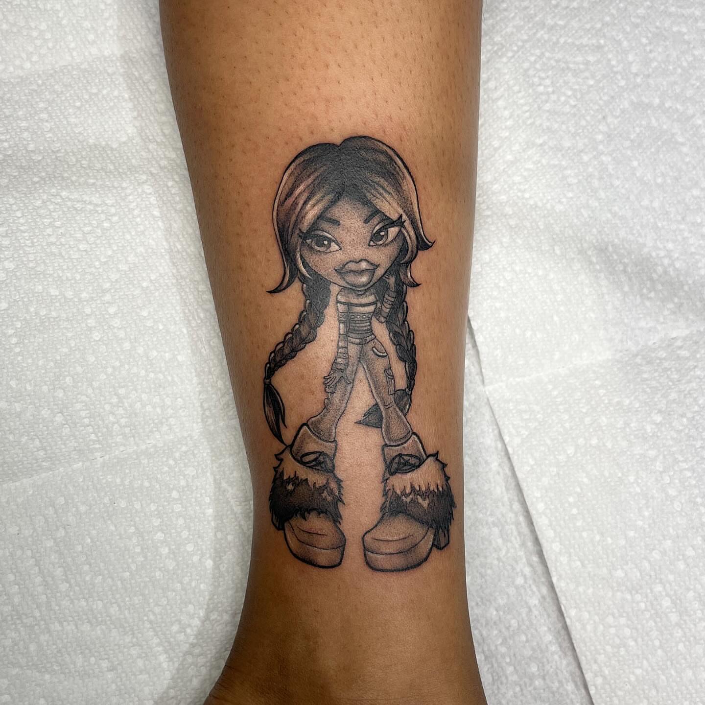 Tattoo by @aurtattoos — anime