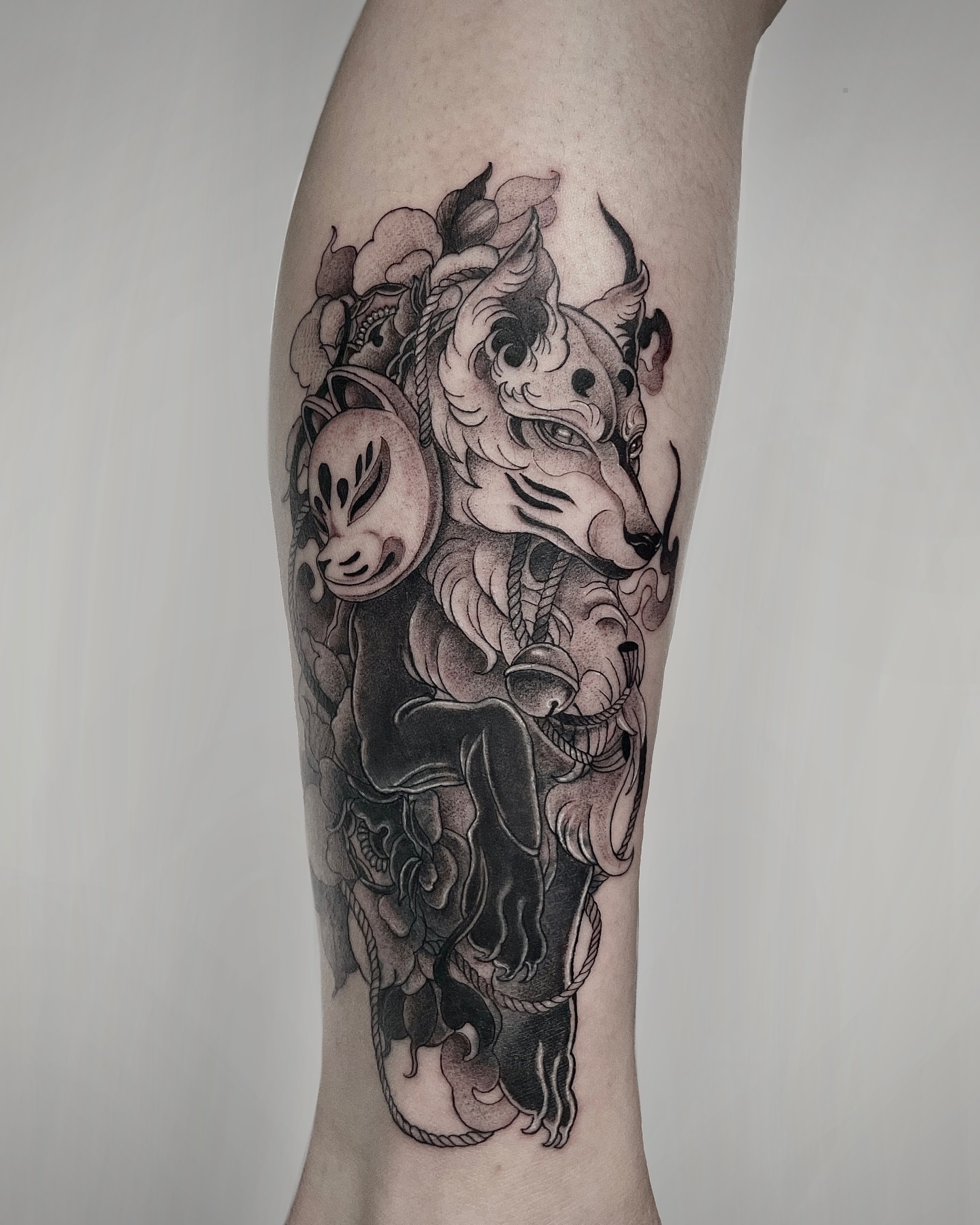 Tattoo by @migeon_tattoo — black_and_grey, realism
