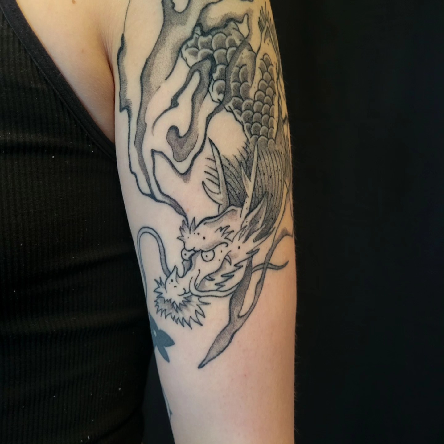 Tattoo by @finite.not.infinite — black_and_grey