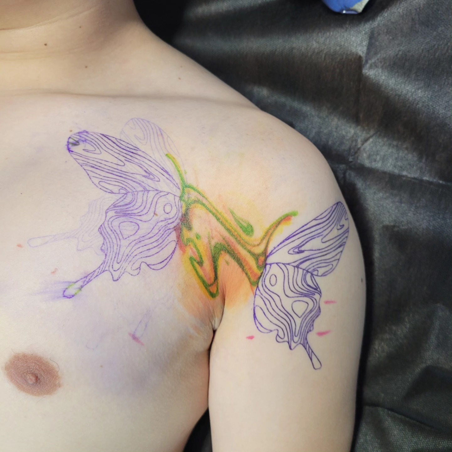 Tattoo by @finite.not.infinite — watercolor
