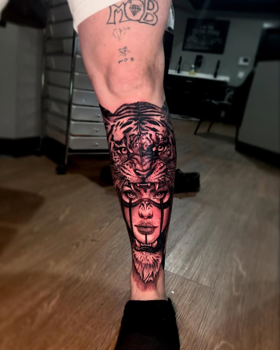 Tattoo by @zeaatattoos — realism, black_and_grey