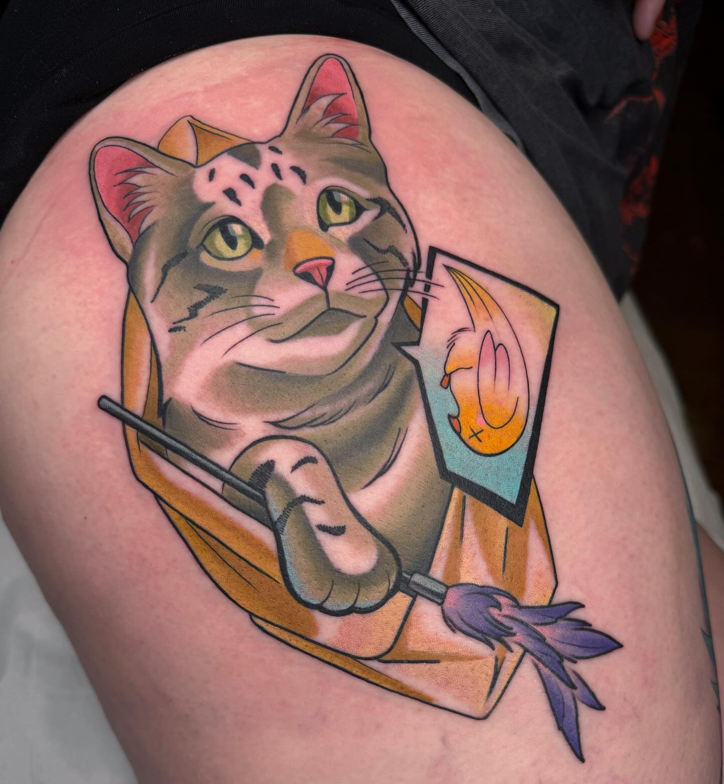Tattoo by @booradleey — realism, dotwork