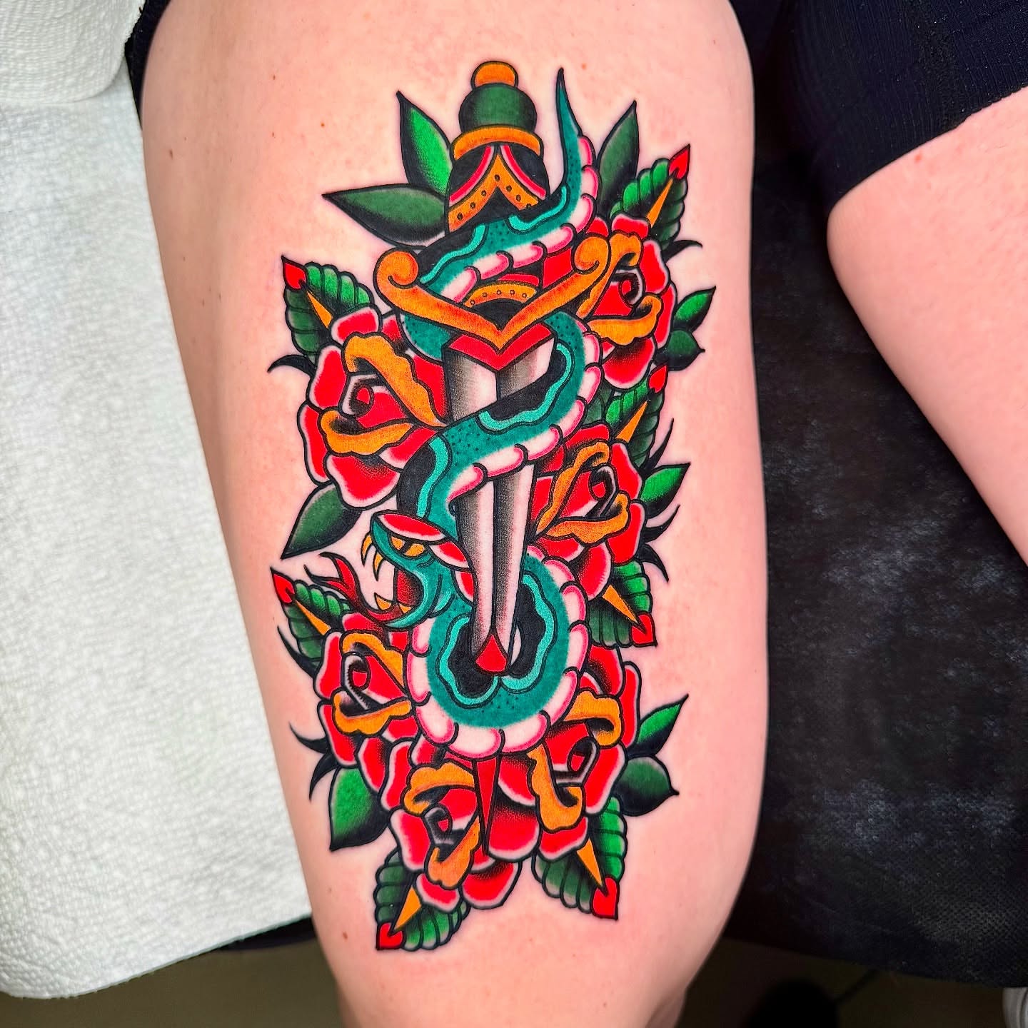 Tattoo by @hooliganz_art — american_traditional