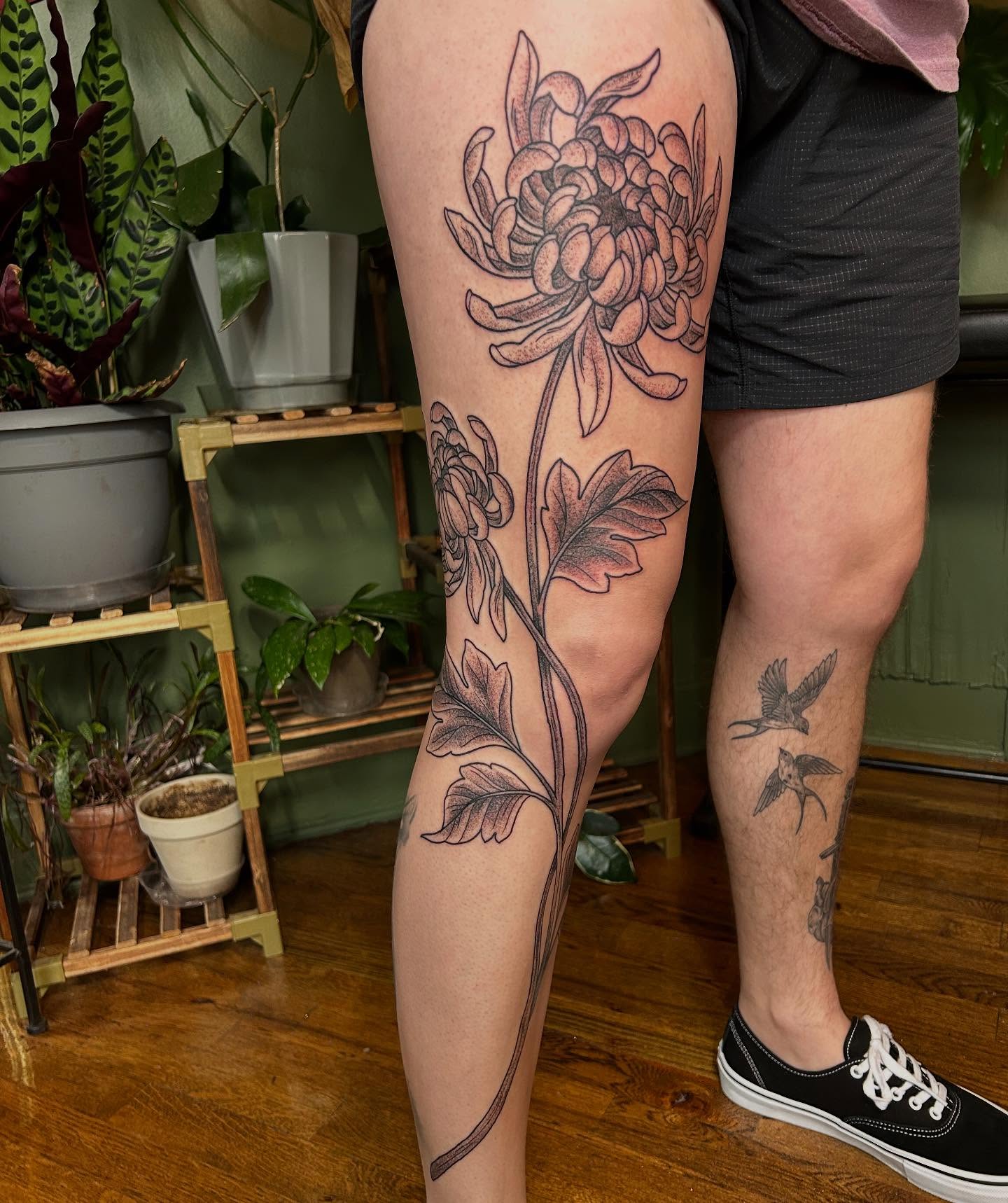 Tattoo by @inkslingingtattoo โ black_and_grey, realism