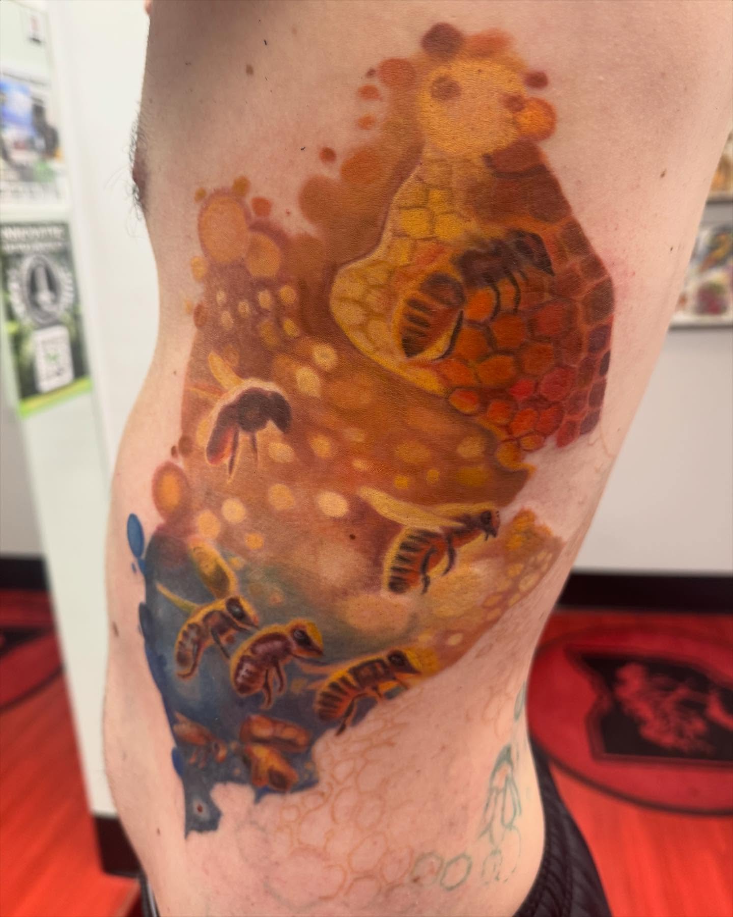 Tattoo by @shabby_beatnik — dotwork, realism