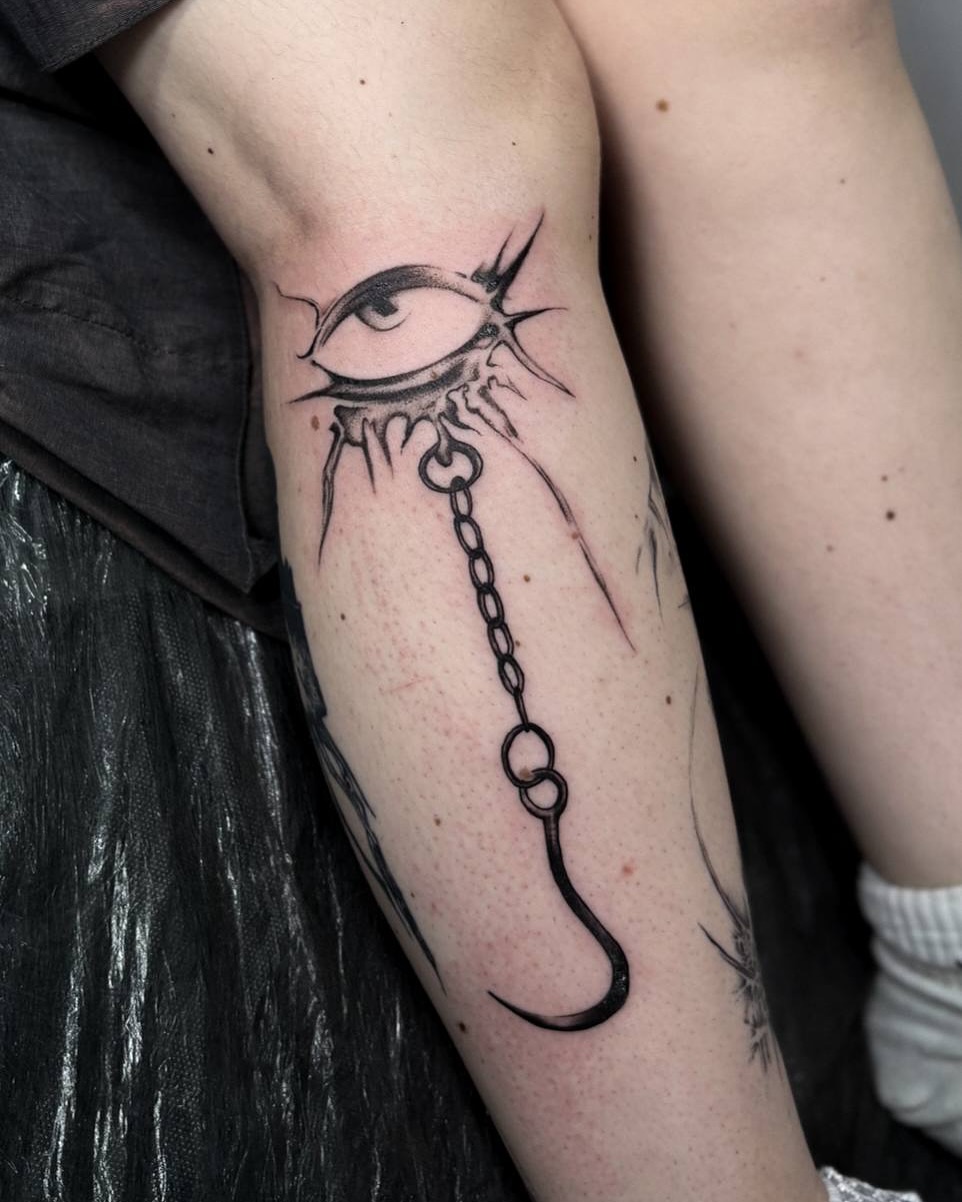 Tattoo by @web4tt — black_and_grey