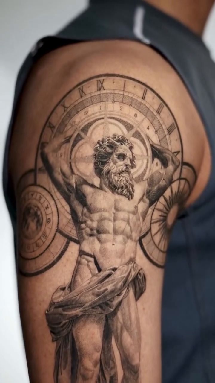 Tattoo by @comma_ttt — realism, black_and_grey