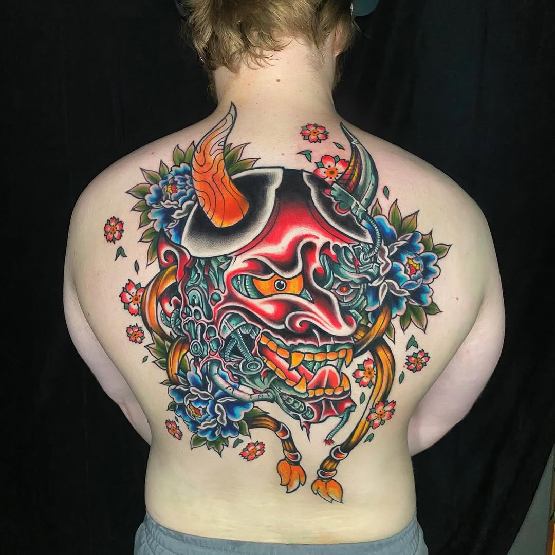 Tattoo by @jmlxart — japanese_irezumi, neo_traditional