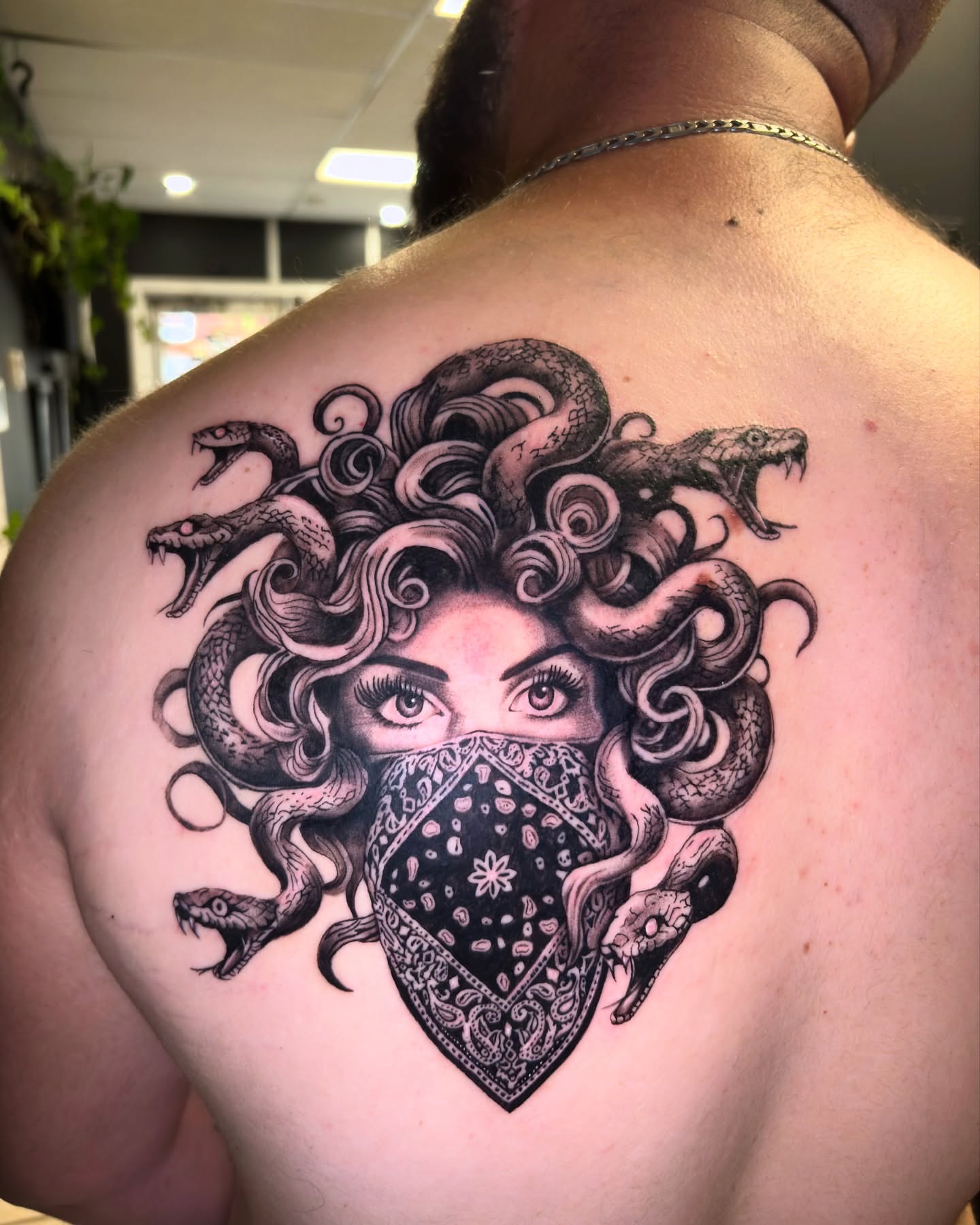 Tattoo by @echevarriatattoo — black_and_grey, realism