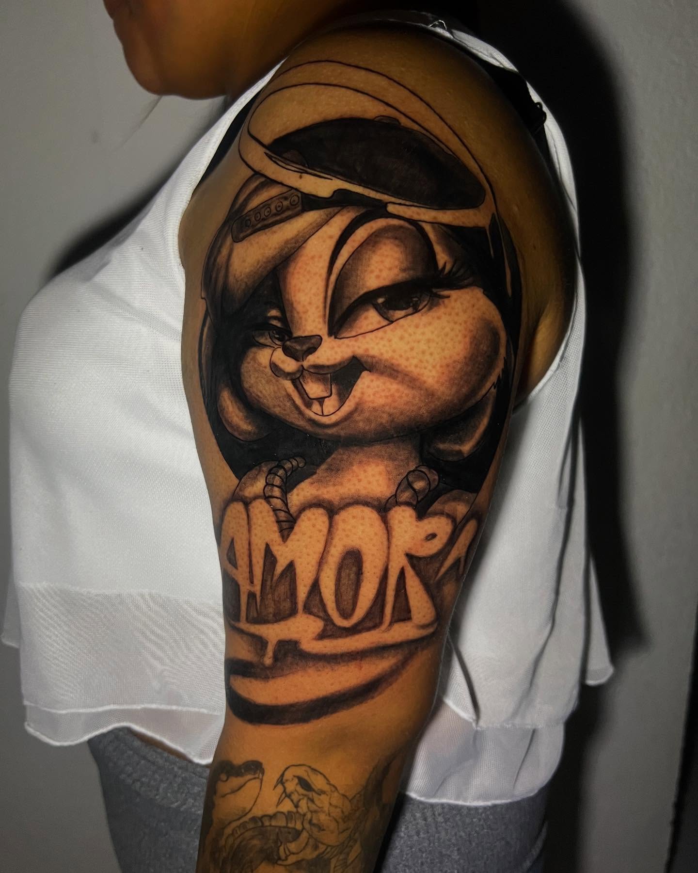 Tattoo by @alonso.rangel_ — black_and_grey