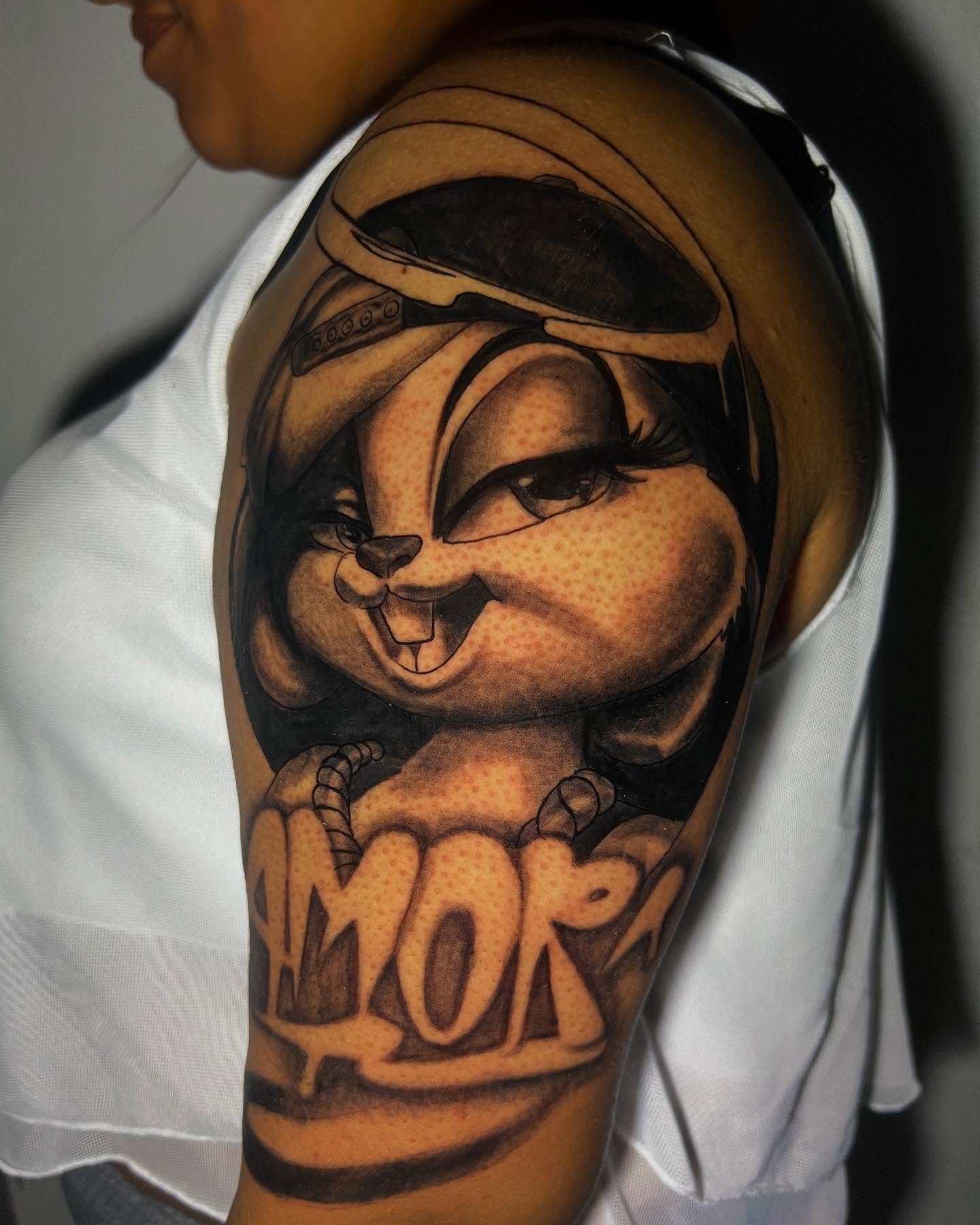 Tattoo by @alonso.rangel_ — dotwork, realism