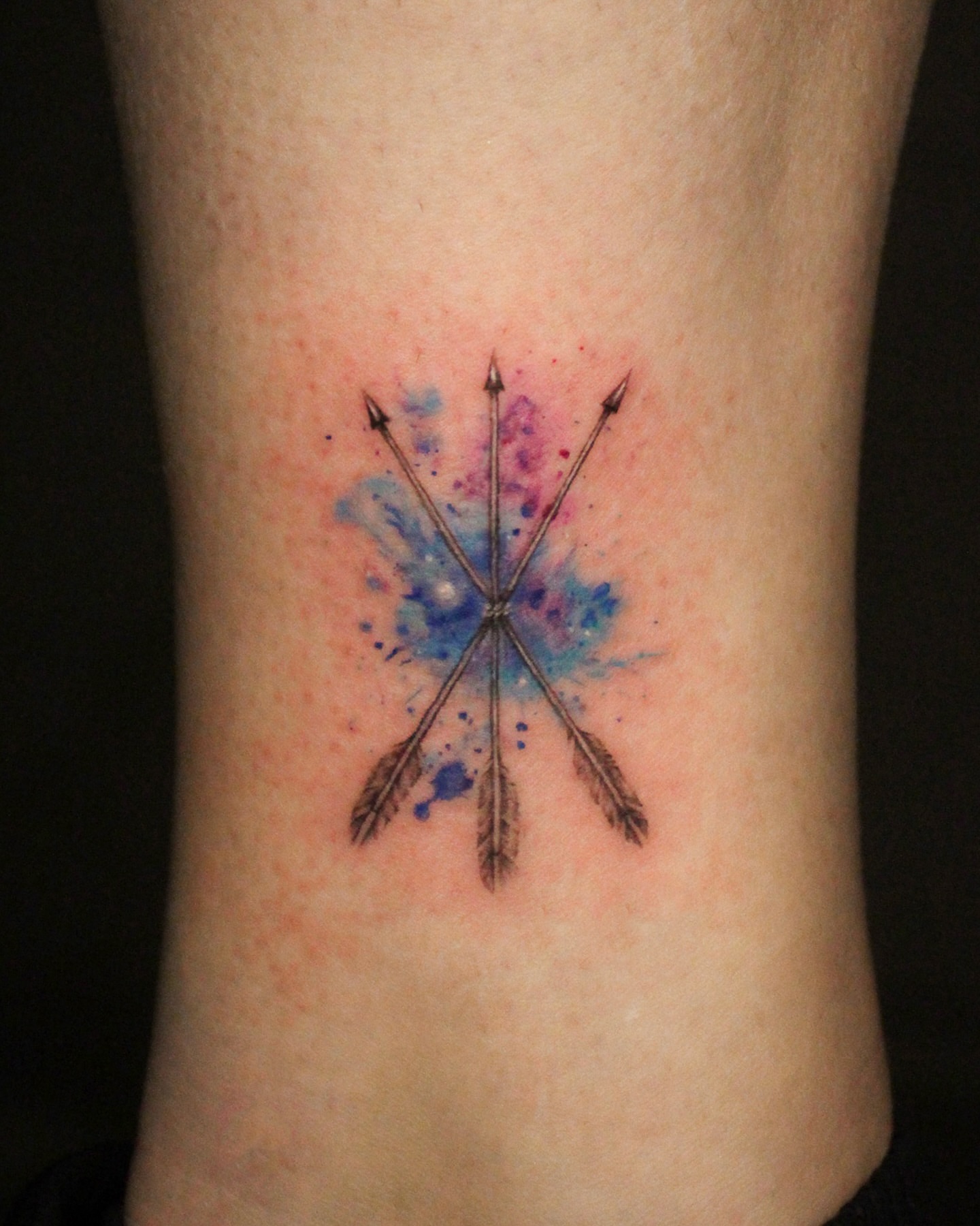 Tattoo by @ej.mireu_ink — watercolor