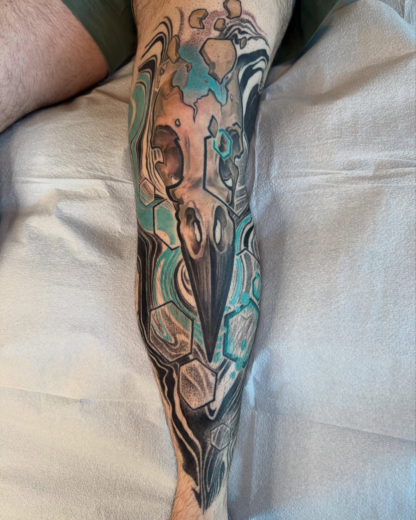 Tattoo by @djauld — geometric