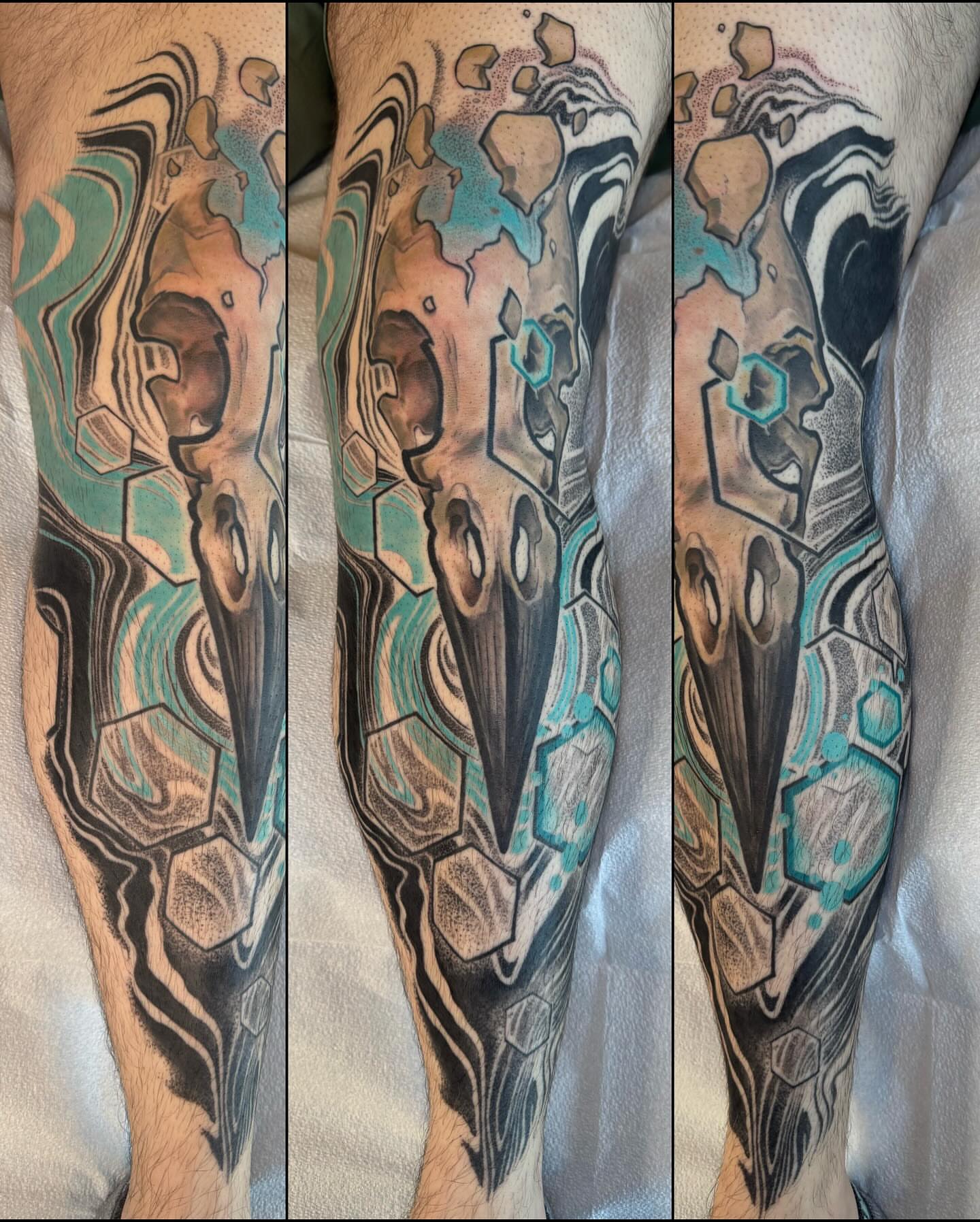 Tattoo by @djauld — geometric