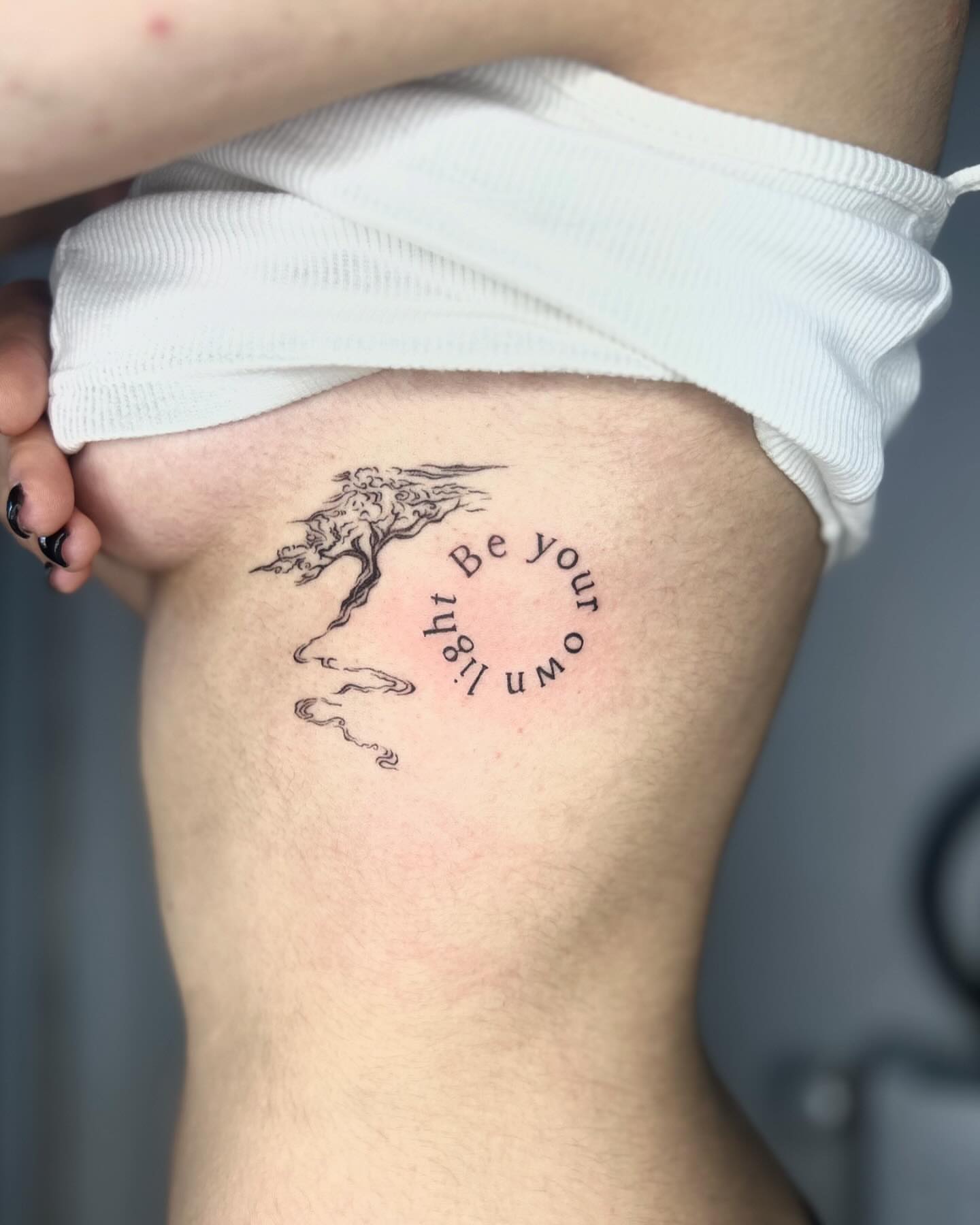 Tattoo by @sautattooo — lettering_script