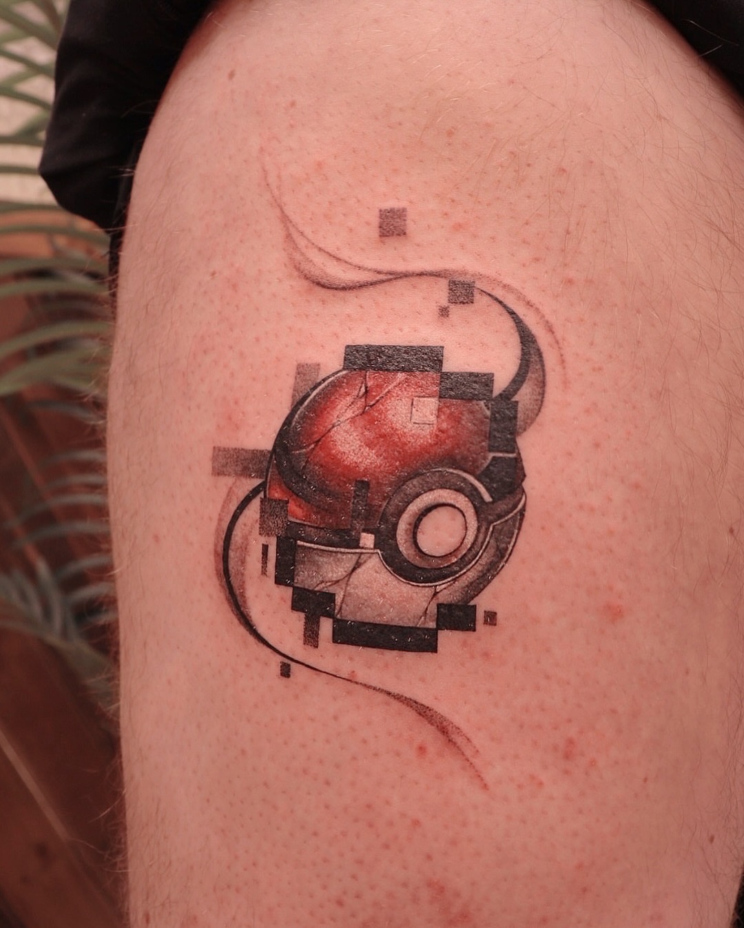 Tattoo by @irislamht — geometric