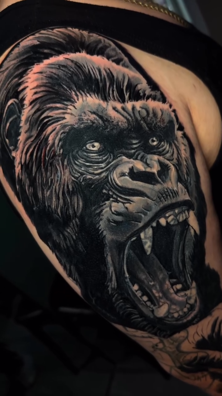 Tattoo by @obsidianinkstudio — realism, black_and_grey