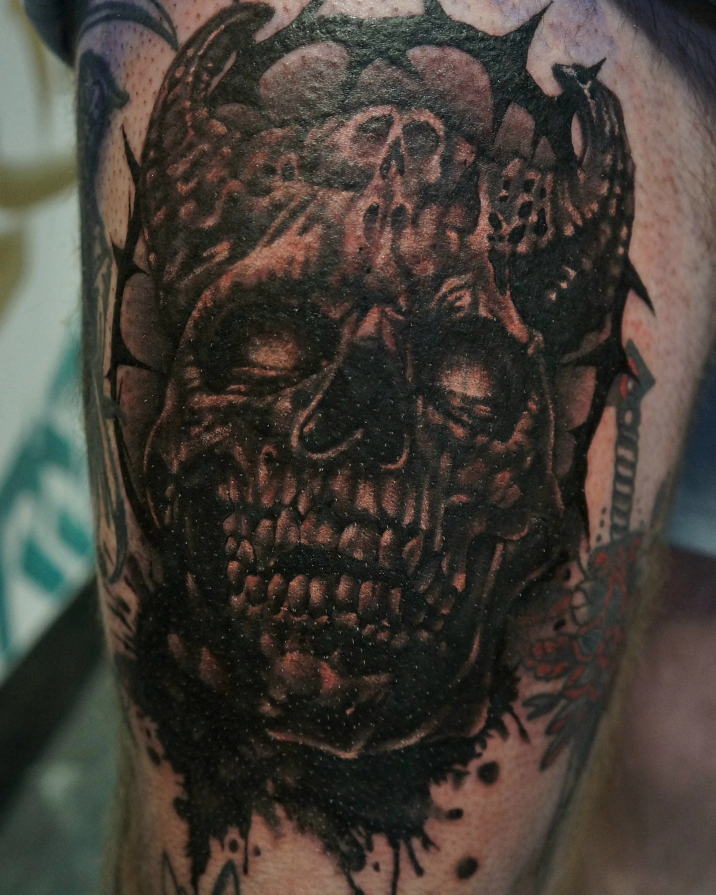 Tattoo by @saragtattoo_design β black_and_grey, realism