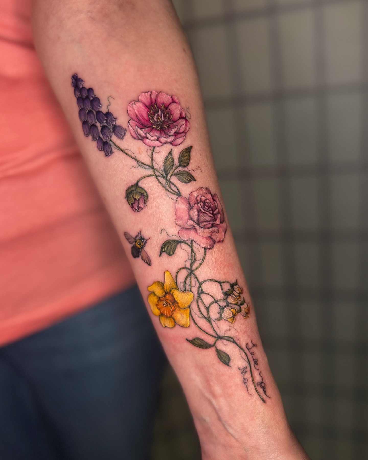 Tattoo by @natasharacheltattoos — watercolor