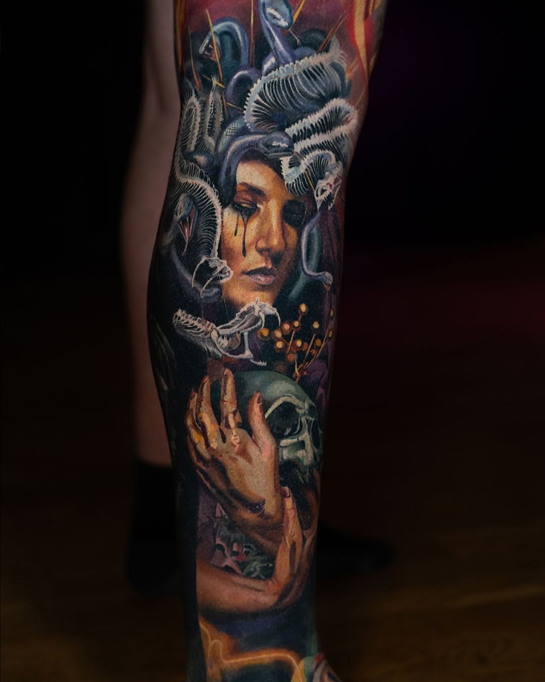 Tattoo by @bodrov_artist — realism, dark_realism