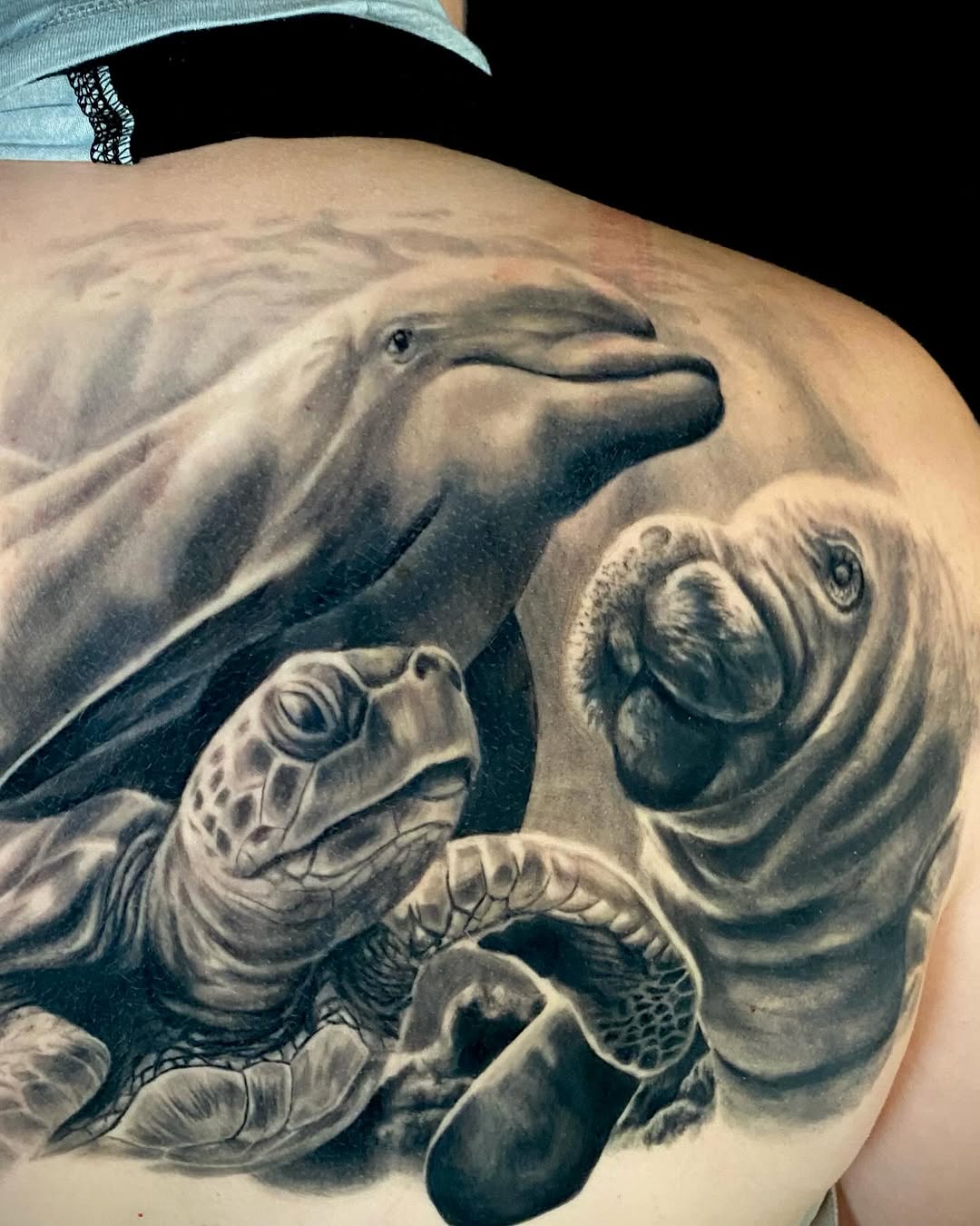 Tattoo by @avagracetattoos — realism, black_and_grey