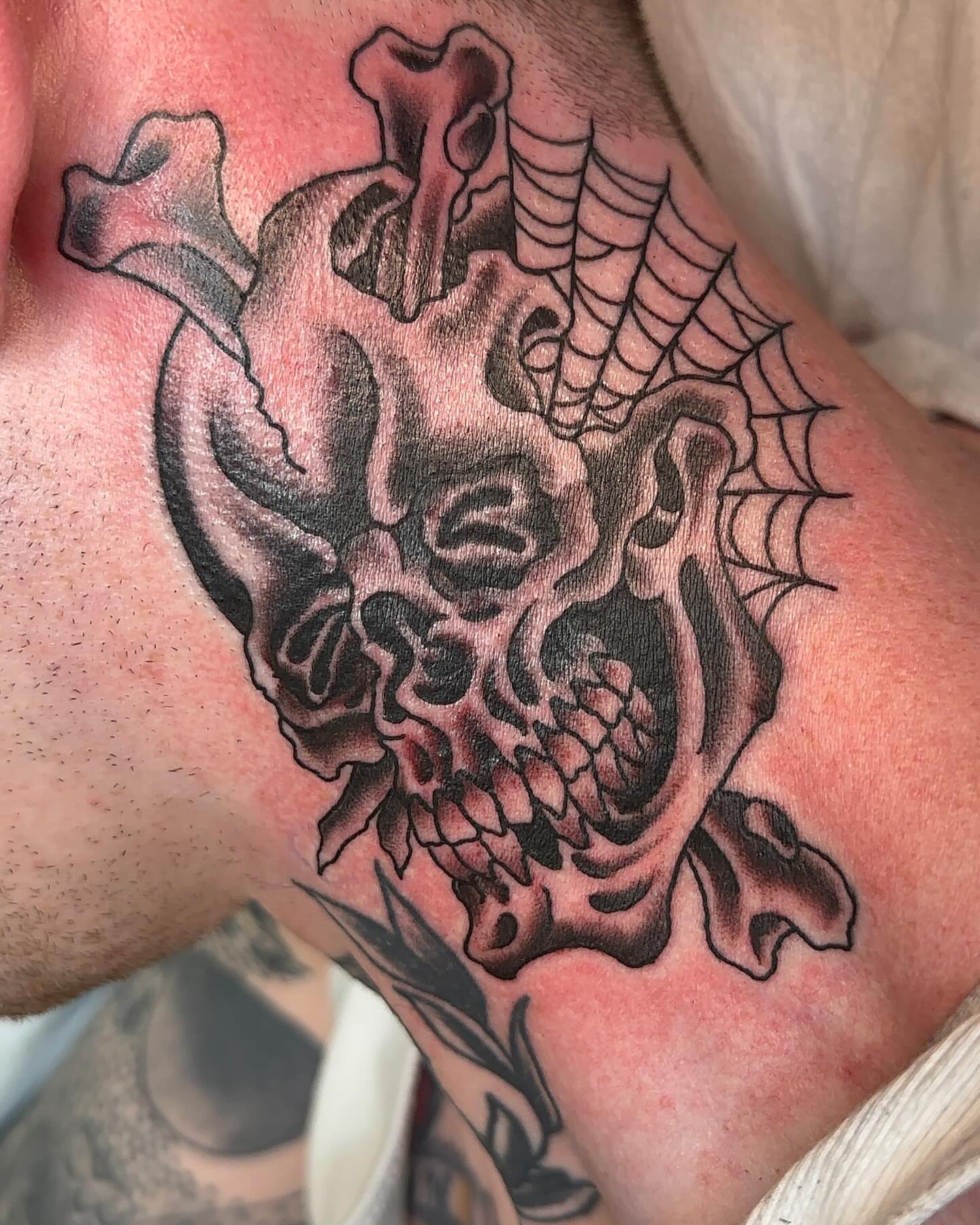 Tattoo by @codyhansontattoos — black_and_grey