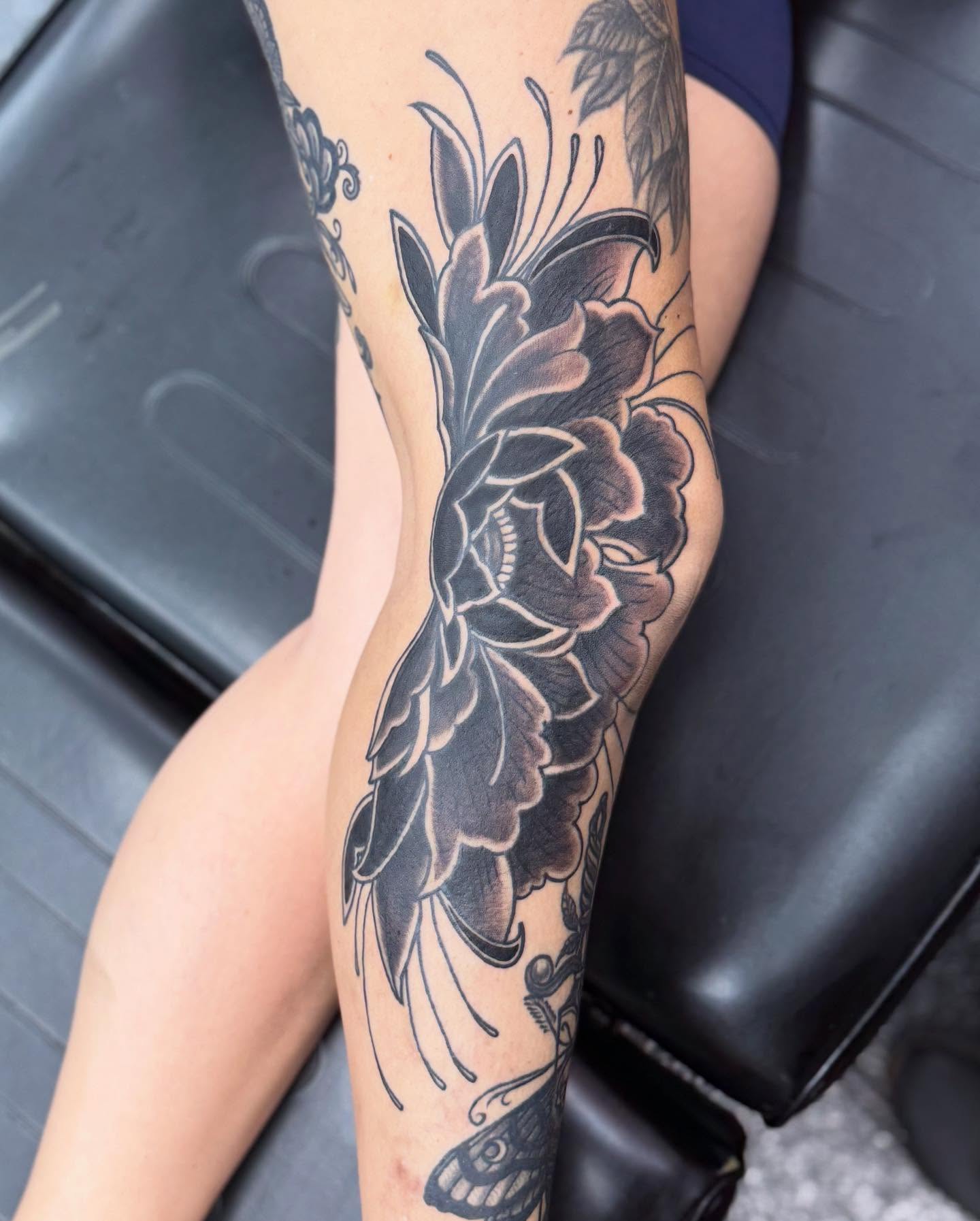 Tattoo by @seanhollandtat2 — black_and_grey