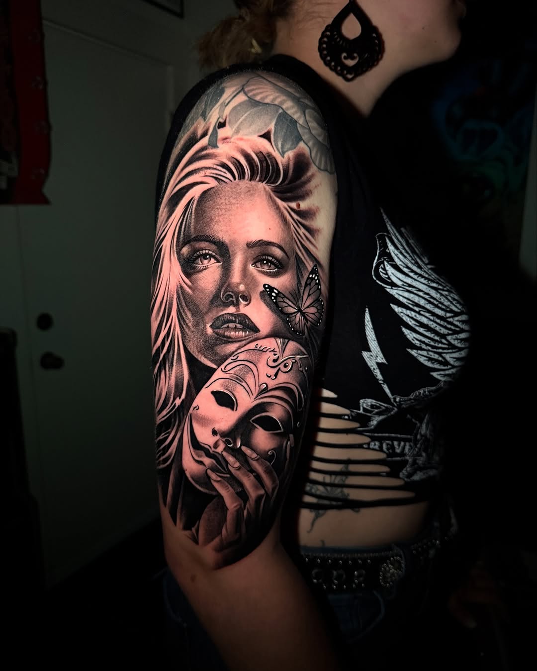 Tattoo by @tattoosbygonzo530 — realism, black_and_grey