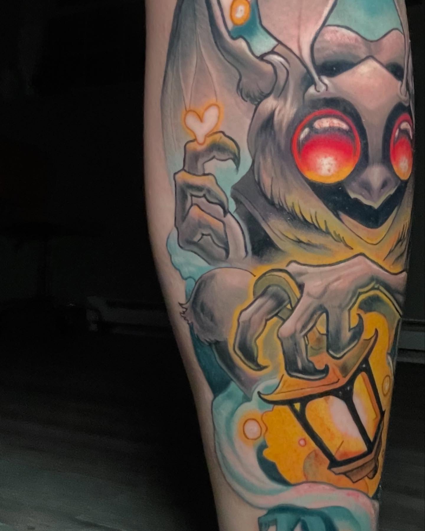 Clown new school tattoo on the forearm by Zoe "Z" Fisk