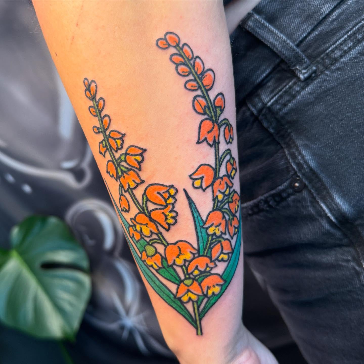 Lily of the valley new school tattoo on the forearm by π
π―π’π«π«π πππΆπ©π¬π―