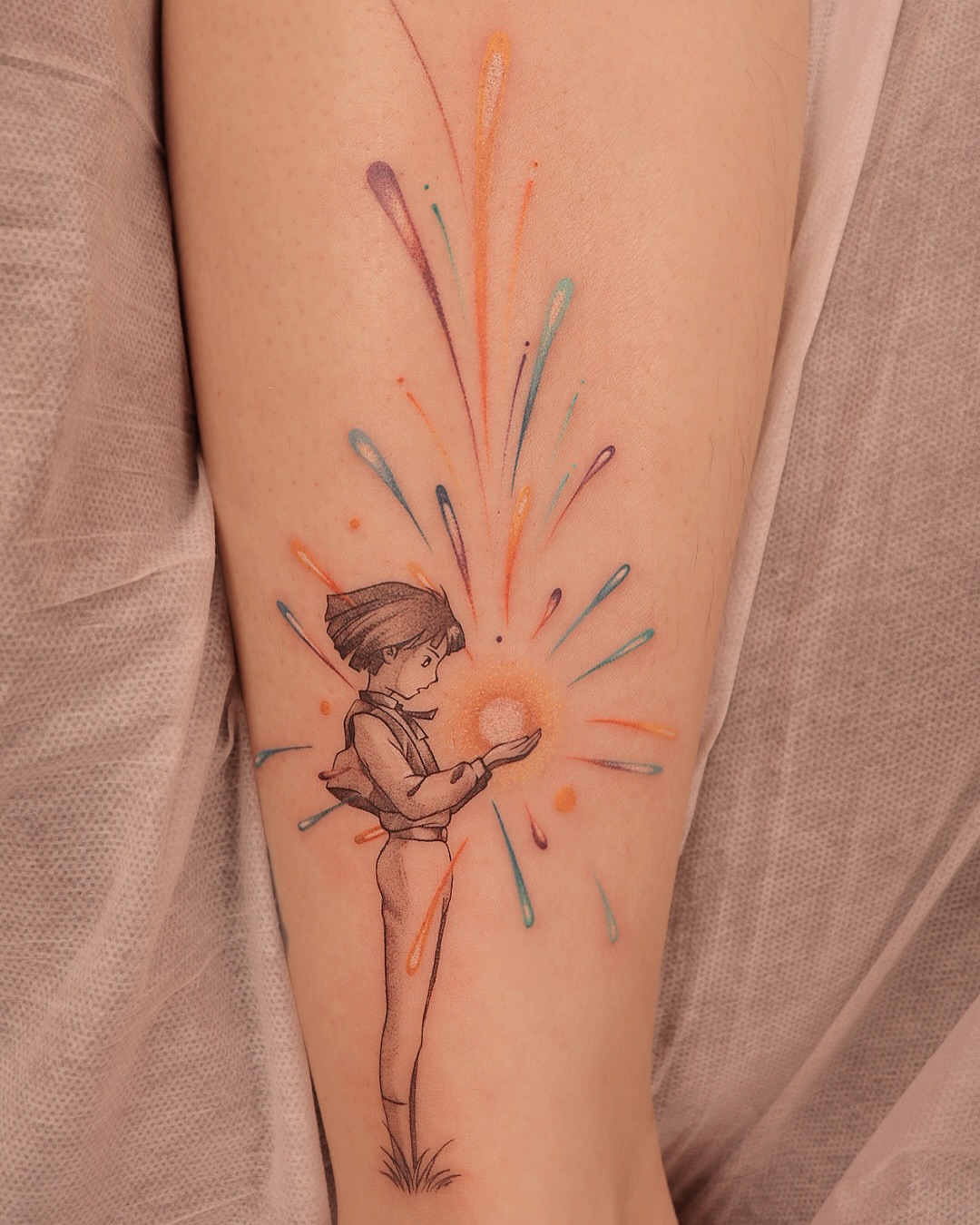 Tattoo by @irislamht — watercolor