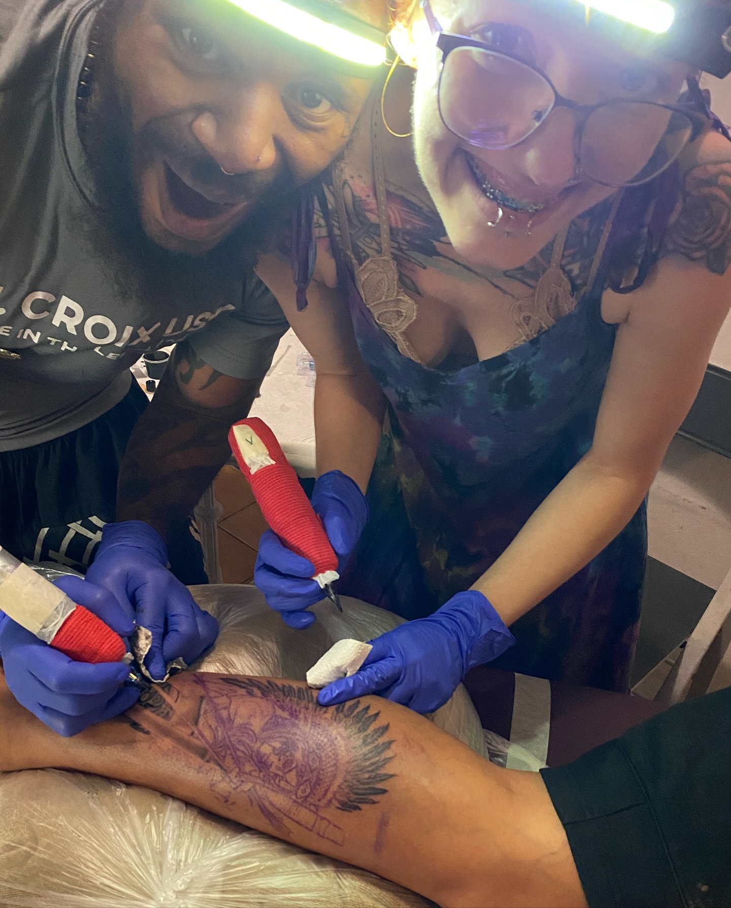 Tattoo by @viiduquette — tribal