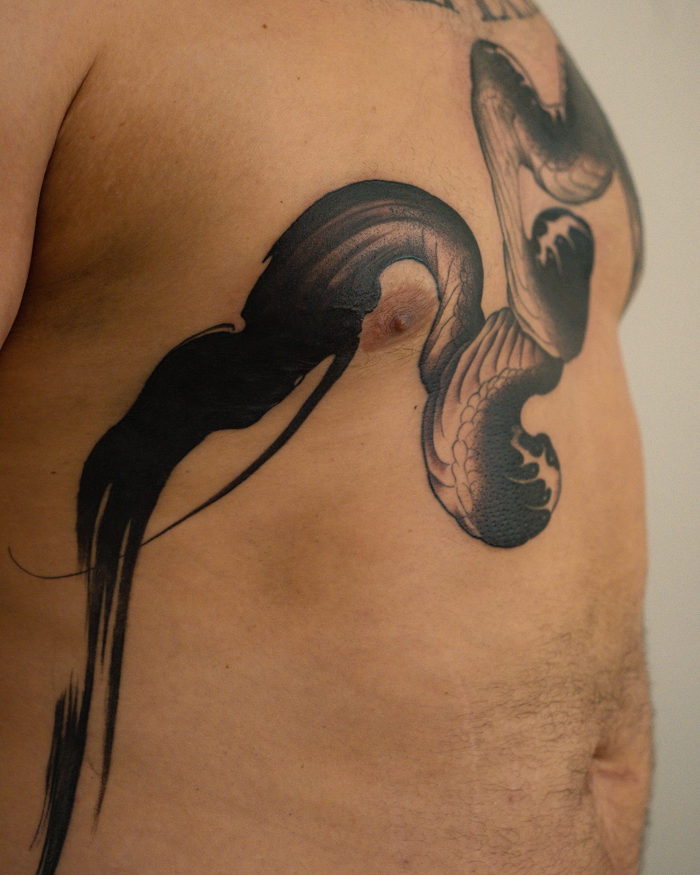 Tattoo by @red_lettr — black_and_grey