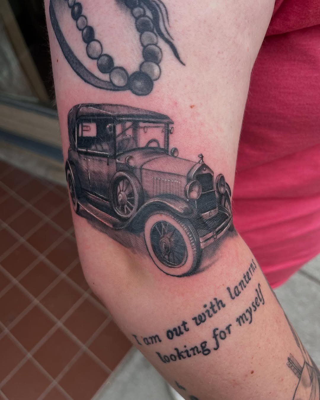Tattoo by @illestgorilla — realism, black_and_grey