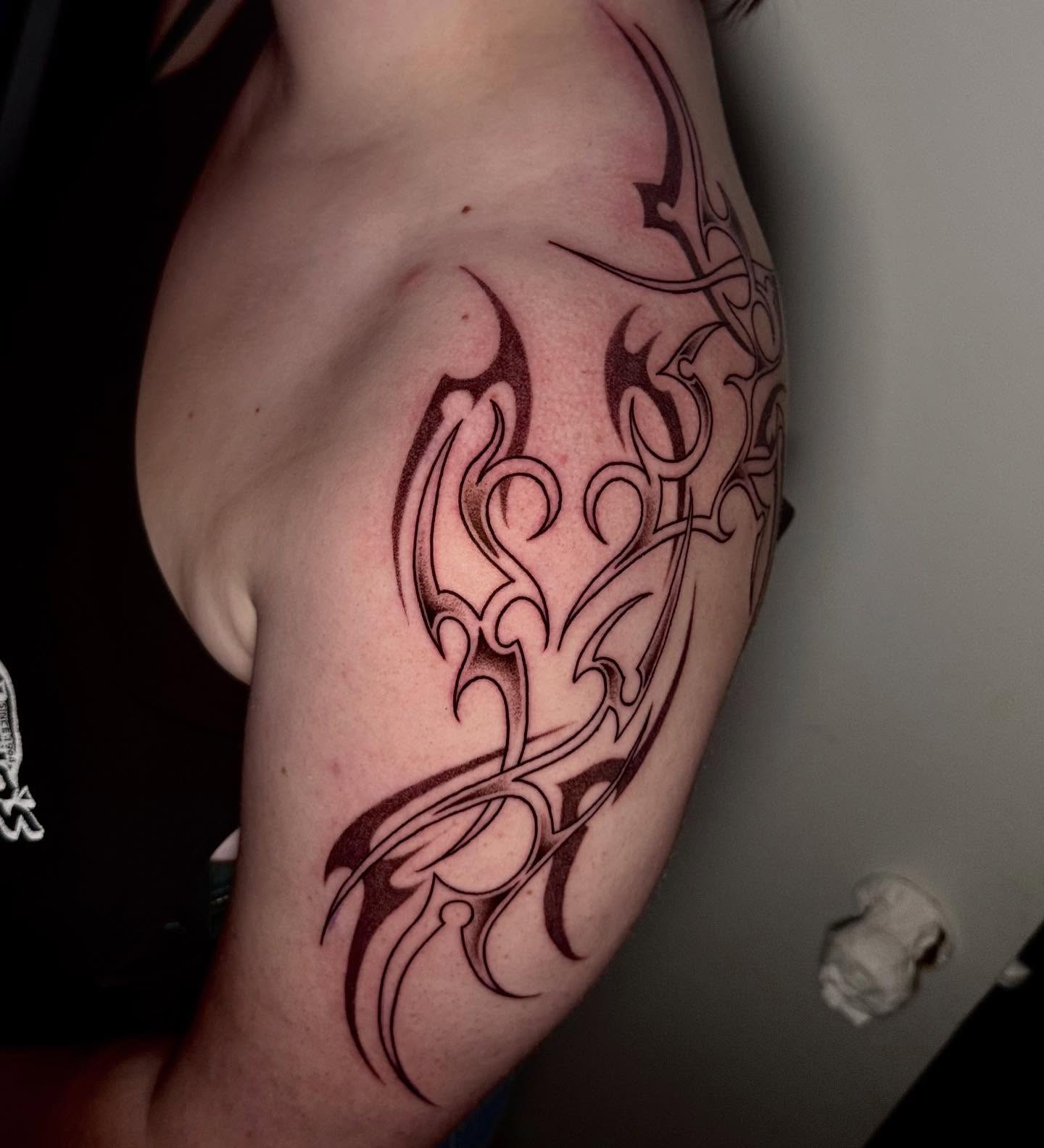 Tattoo by @noble.tattoos — tribal