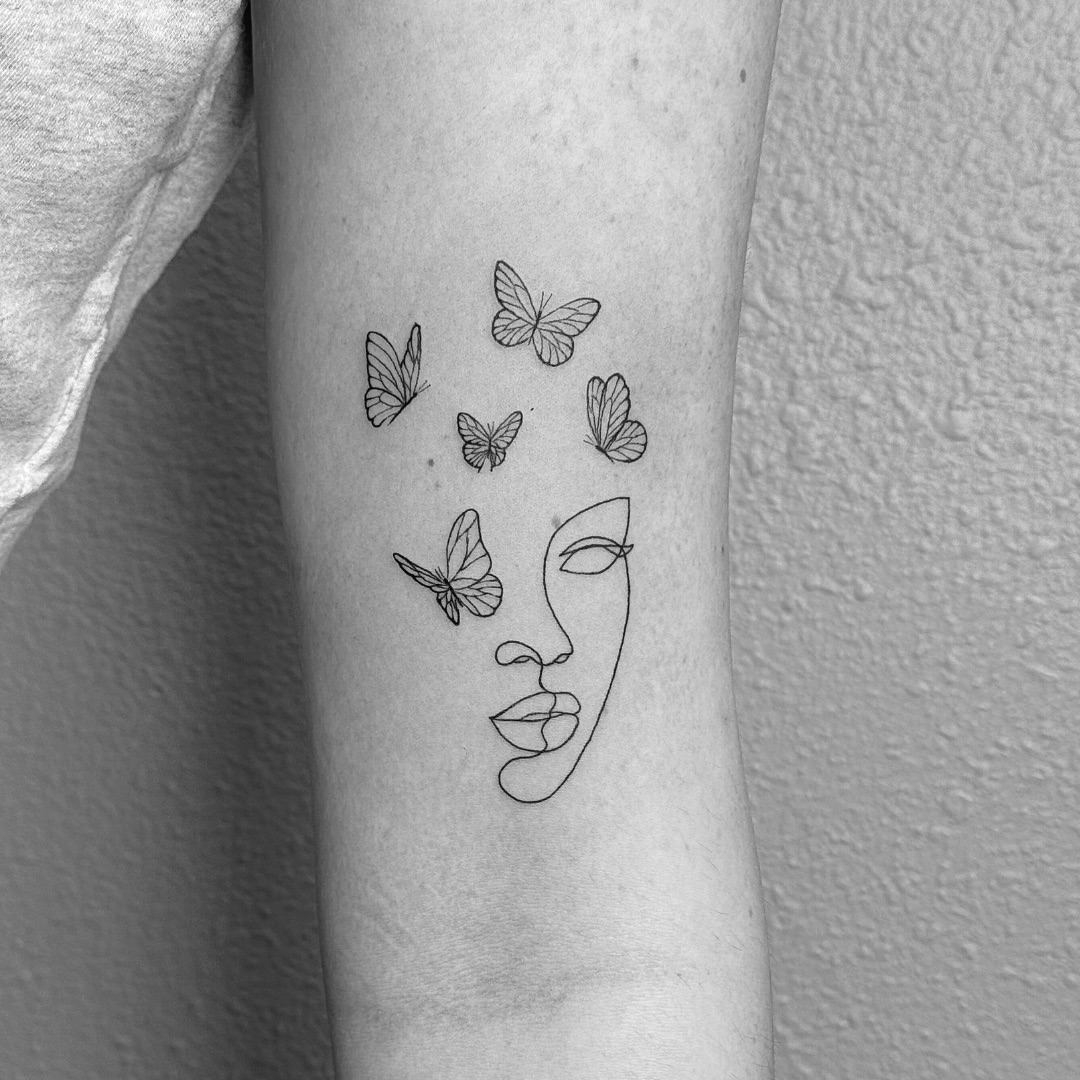 Tattoo by @av.tattooartist β fine_line, minimalist