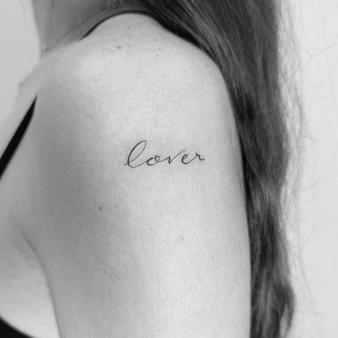 Tattoo by @av.tattooartist β lettering_script