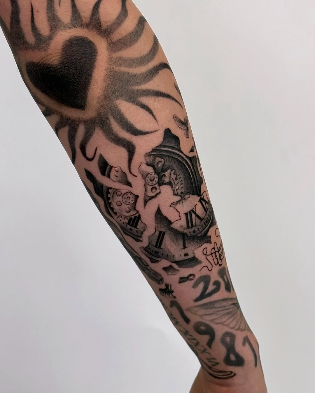 Tattoo by @ilovebluestattoos โ black_and_grey, realism