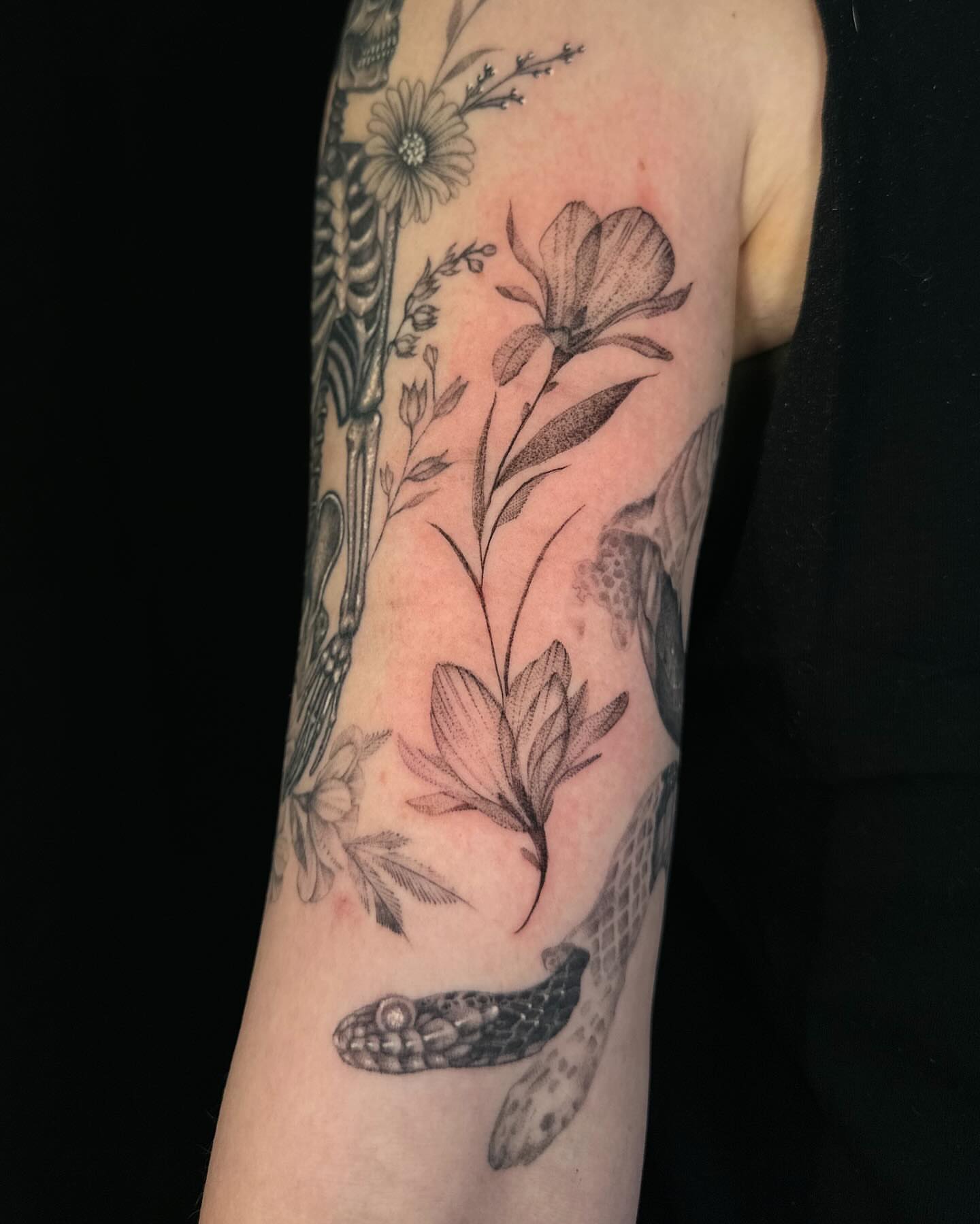Tattoo by @davidlayhere โ black_and_grey, realism