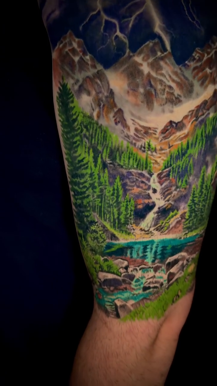 Tattoo by @artbycalib — realism, landscape
