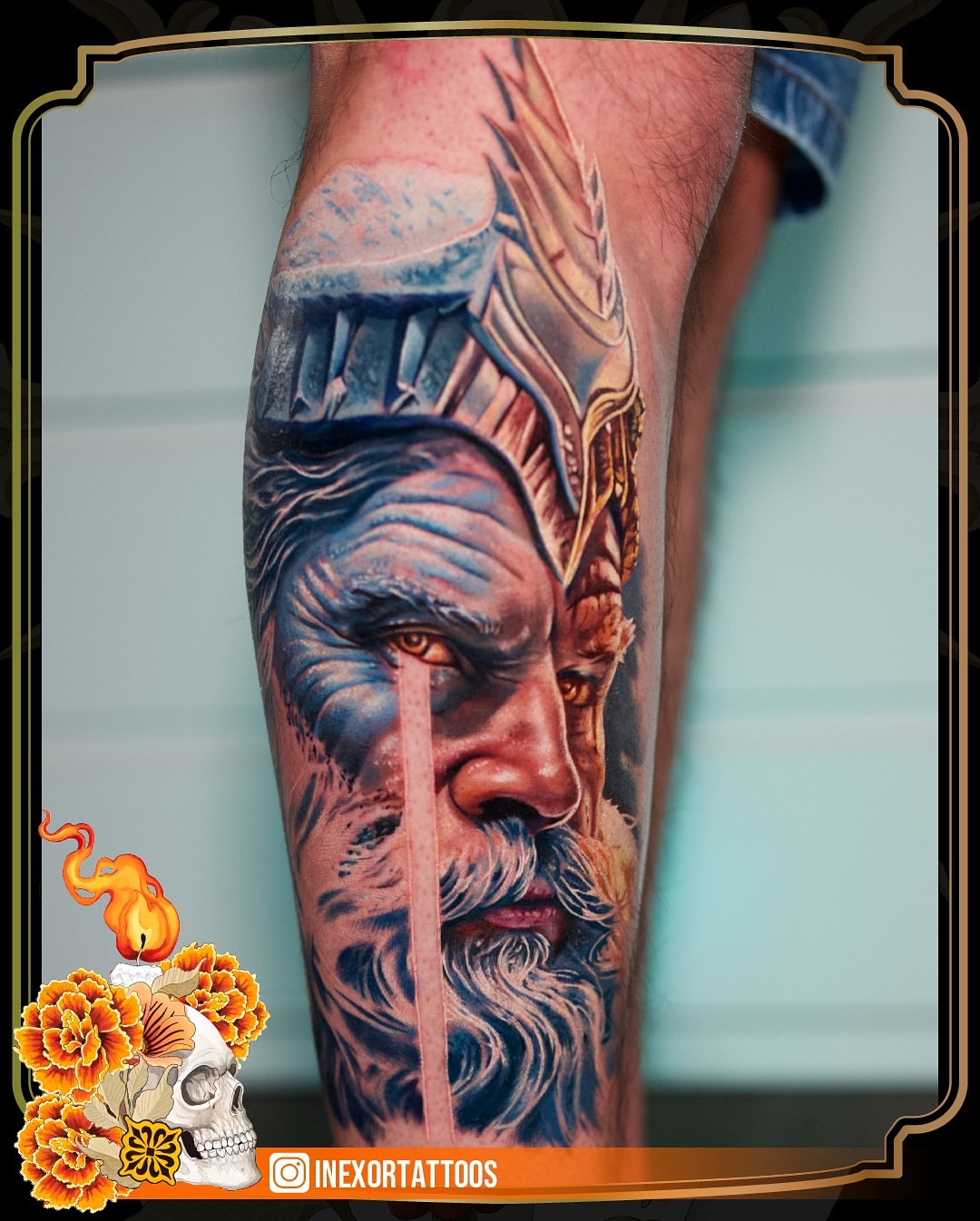 Tattoo by @inexortattoos — realism, dark_realism