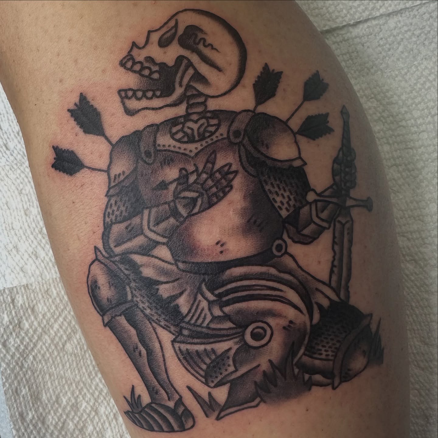 Tattoo by @jafeel_tattoos — black_and_grey, realism