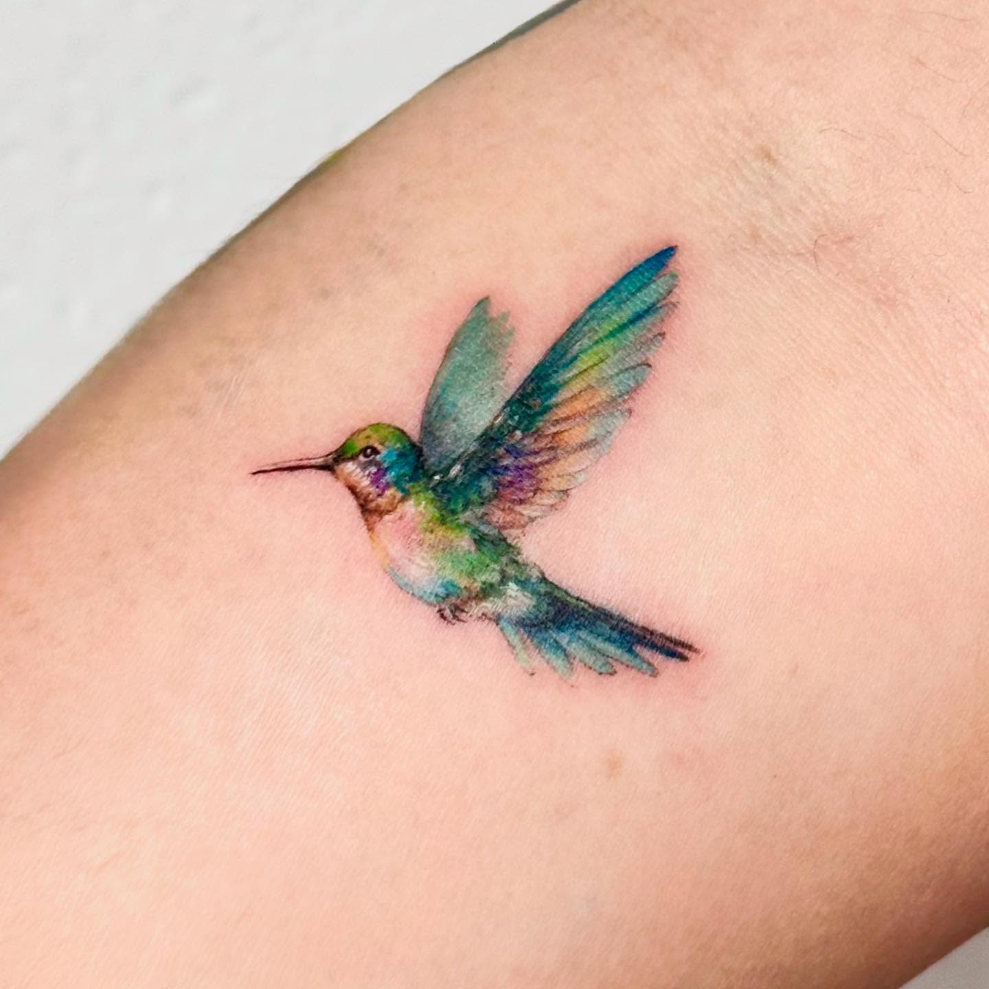 Tattoo by @jae.tattoos — watercolor