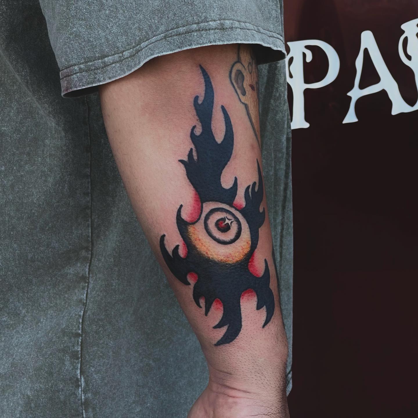 Tattoo by @wizardspire — tribal