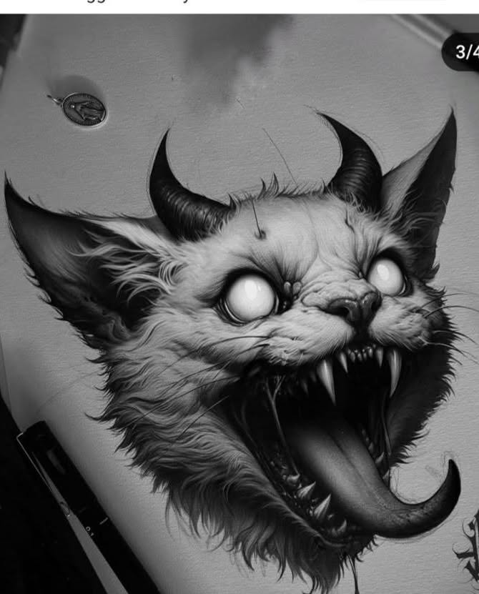 Tattoo by @lucast48 — dark_realism, black_and_grey