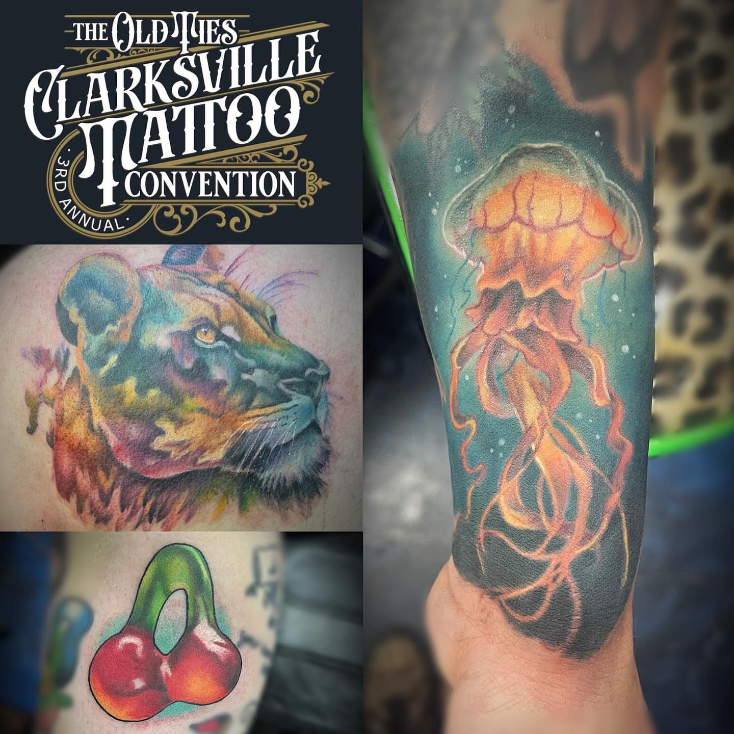 Tattoo by @seaninyourhead — watercolor