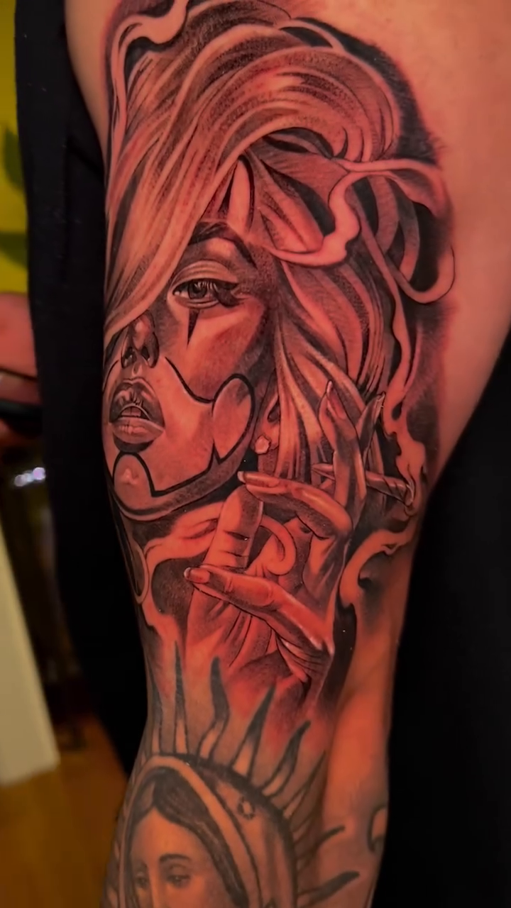 Tattoo by @gstyletattoos β black_and_grey, realism