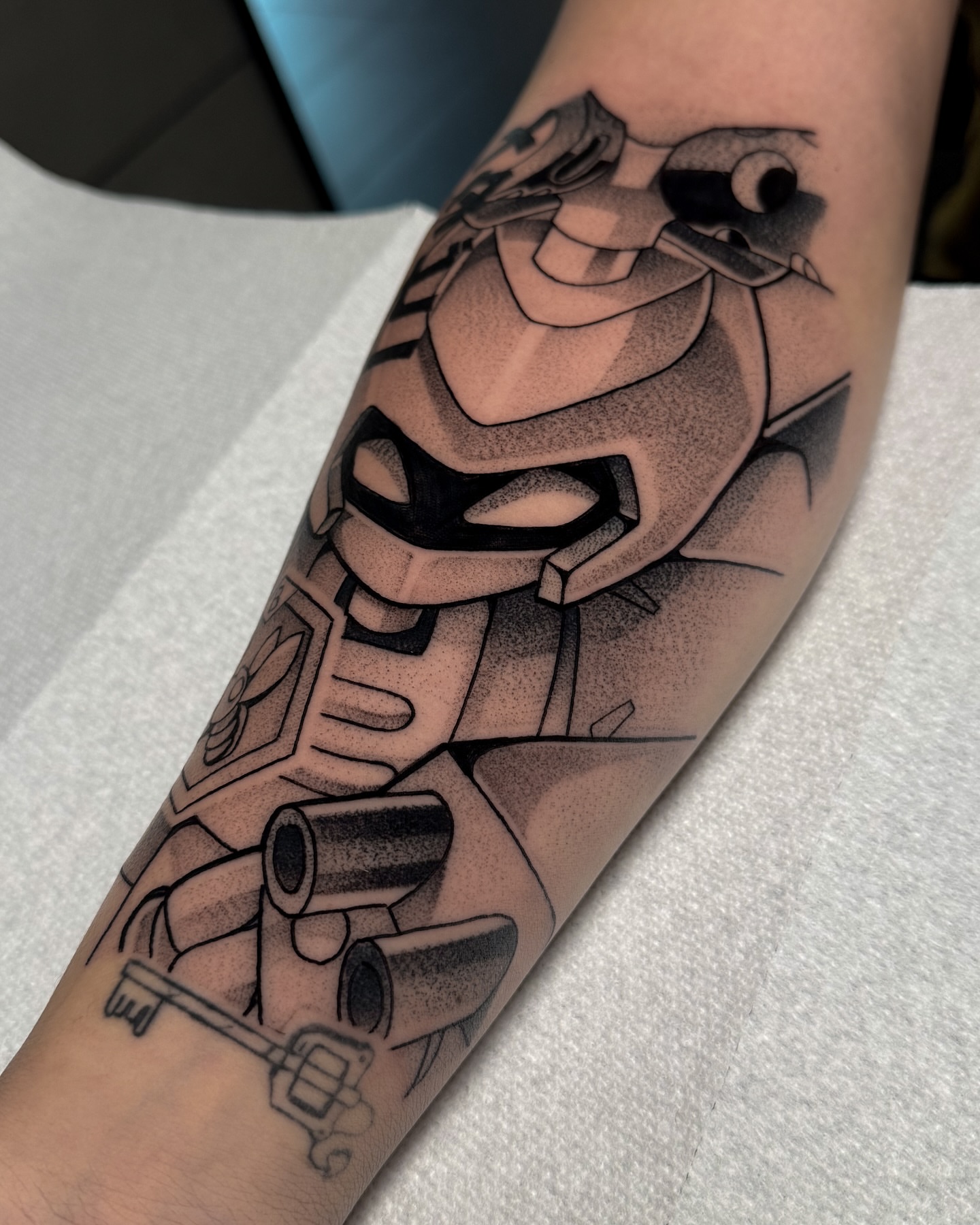 Tattoo by @yakir.tattooer — dotwork